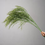 Feuille artificielle de jonc, 100 cm, vert clair, décoration intérieure, mariage, événements