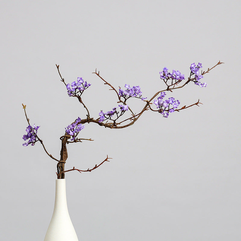 Branche de cerisier artificielle, 87 cm, décoration intérieure, style campagne chic
