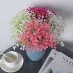 10 branches de gypsophile artificielle, 30 cm, décoration de mariage, bouquet de mariée, décoration de table, cadeau d'entreprise, style champêtre