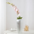 Fleur artificielle Delphinium, 115 cm, style moderne, tissu en polyester, idéal pour mariages et décoration intérieure