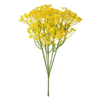 10 branches de gypsophile artificielle, 30 cm, décoration de mariage, bouquet de mariée, décoration de table, cadeau d'entreprise, style champêtre