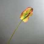 Fleur artificielle d’Anthurium, tige unique, 72 cm de haut, pour mariage, décoration intérieure et espaces commerciaux