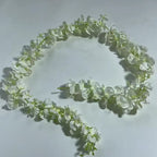 Guirlande de glycine artificielle en tissu soyeux, 150 cm de long, 168 fleurs, pour mariage, décoration intérieure et extérieure