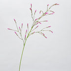 Tige unique de fleur artificielle en plastique, lavande et renouée, 123 cm, décoration intérieure et événementielle