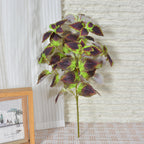 Plante Artificielle Feuillage Coleus, 45 cm, Décoration Intérieure, Style Champêtre et Élégant