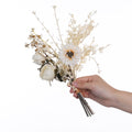 Bouquet de fleurs artificielles rétro 32 cm, roses, marguerites et hortensias en soie, décoration intérieure, mariage, maison de campagne
