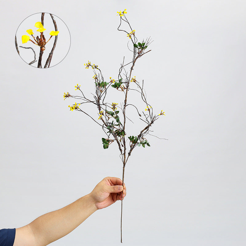Plante Artificielle Gypsophile, Tige Unique avec 18 Fleurs, 85 cm, Tissu Polyester, Décoration Intérieure