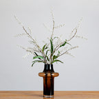 Branche artificielle sel et poivre, 110 cm, décoration intérieure élégante, mariage et événements