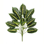 Plante artificielle Maranta, 43 cm, décoration intérieure élégante pour maison, bureau ou événements