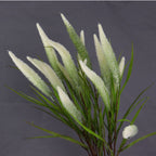 Branche de roseaux artificiels en tissu soyeux, 101 cm, décoration intérieure et extérieure, mariage, événement