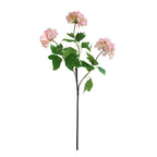 Fleur artificielle en tissu soyeux, hortensia boule de neige à 3 têtes, 70 cm, décoration d'intérieur élégante pour maison, mariage ou boutique