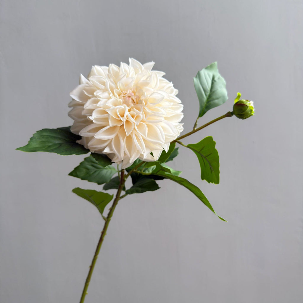 Fleurs artificielles Dahlias et Marguerites, 66 cm, tissu soyeux, décoration intérieure, chic et élégant