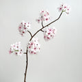 Bouquet artificiel de poirier en fleurs, 6 têtes, 92 cm, soie, décoration élégante pour mariage, terrasse, intérieur