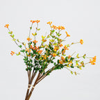 Bouquet de baies artificielles, 6 tiges avec 18 baies (50 cm), décoration intérieure style champêtre