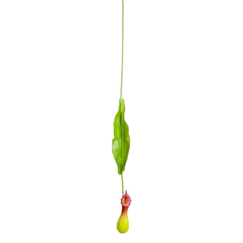 Plante Artificielle Suspendue, Nepenthes, 77 cm, Matériau Plastique, Décoration Intérieure