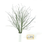 Branche de Corail Artificielle, 100 cm, Une Tige avec 3 Rameaux, Décoration Intérieure, Mariage, Bureau