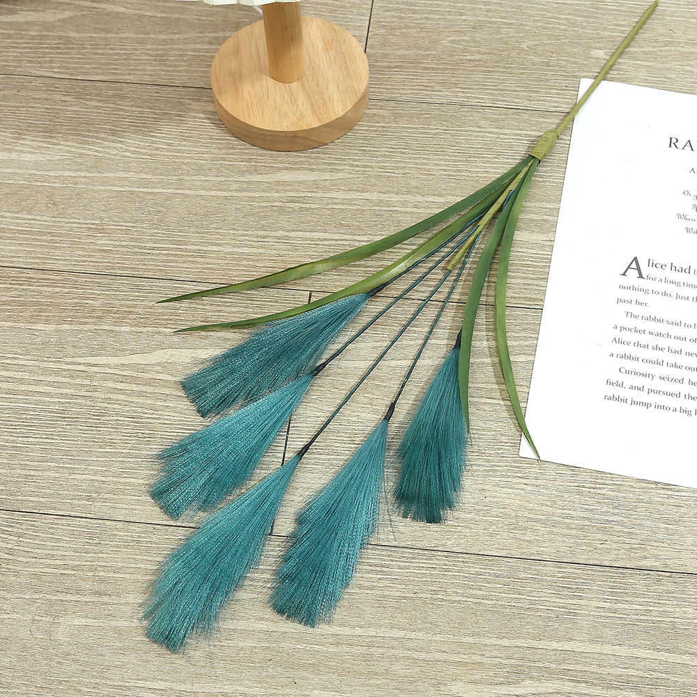 Tige artificielle Pampas 50 cm, décoration élégante pour mariage, maison, extérieur, couleur naturelle