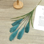 Tige artificielle Pampas 50 cm, décoration élégante pour mariage, maison, extérieur, couleur naturelle
