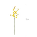 92cm Orchidées artificielles - Orchidées dansantes en soie à longues tiges