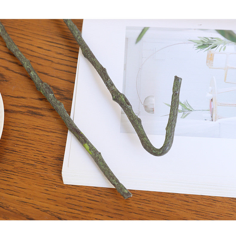 67cm Bourgeons de magnolia artificiels Real Touch Tige