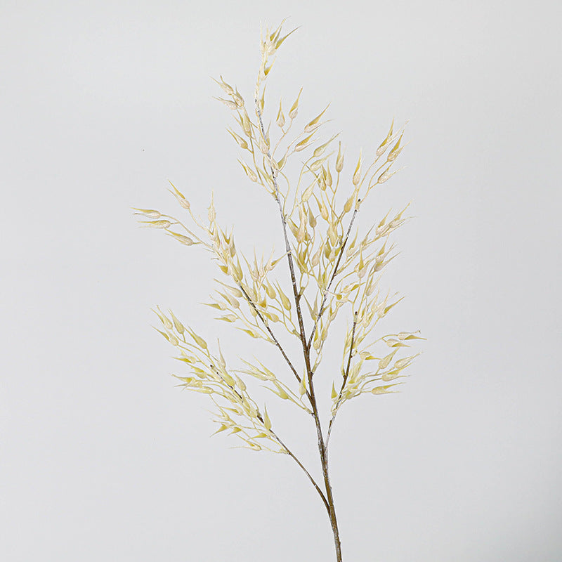 97 cm Branches d'avoine simulées à la couleur d'automne très hautes avec 5 divisions
