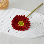 30 cm Gérbera artificielle - Fleur artificielle à texture PU tactile