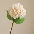45 cm Hortensia artificiel simple en tissu de soie Pour décoration intérieure, bouquets de mariage et centres de table