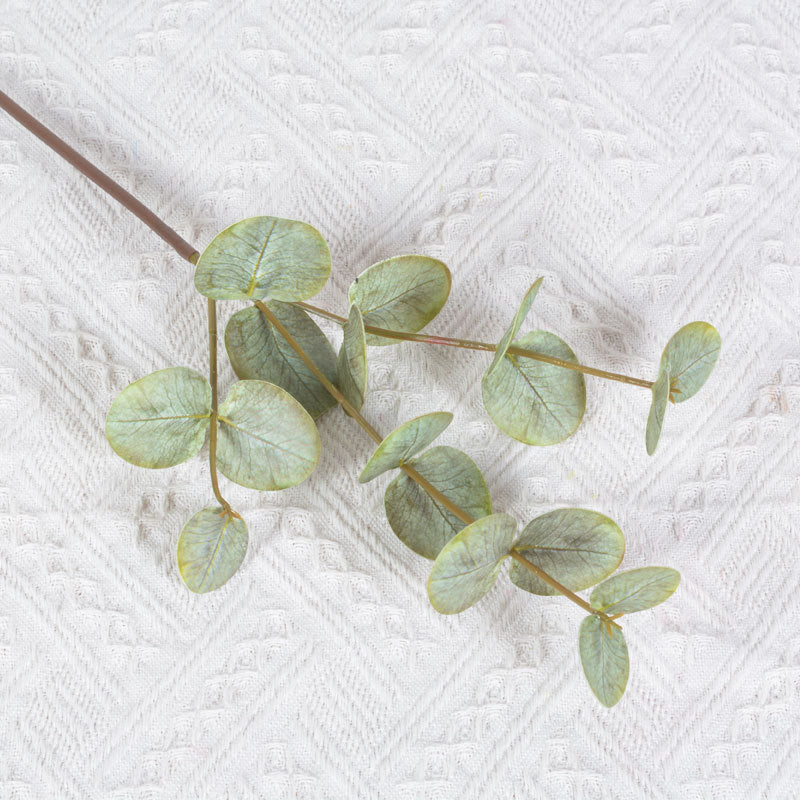 50 cm Eucalyptus artificiel à texture tactile - Pour mariage et décoration intérieure