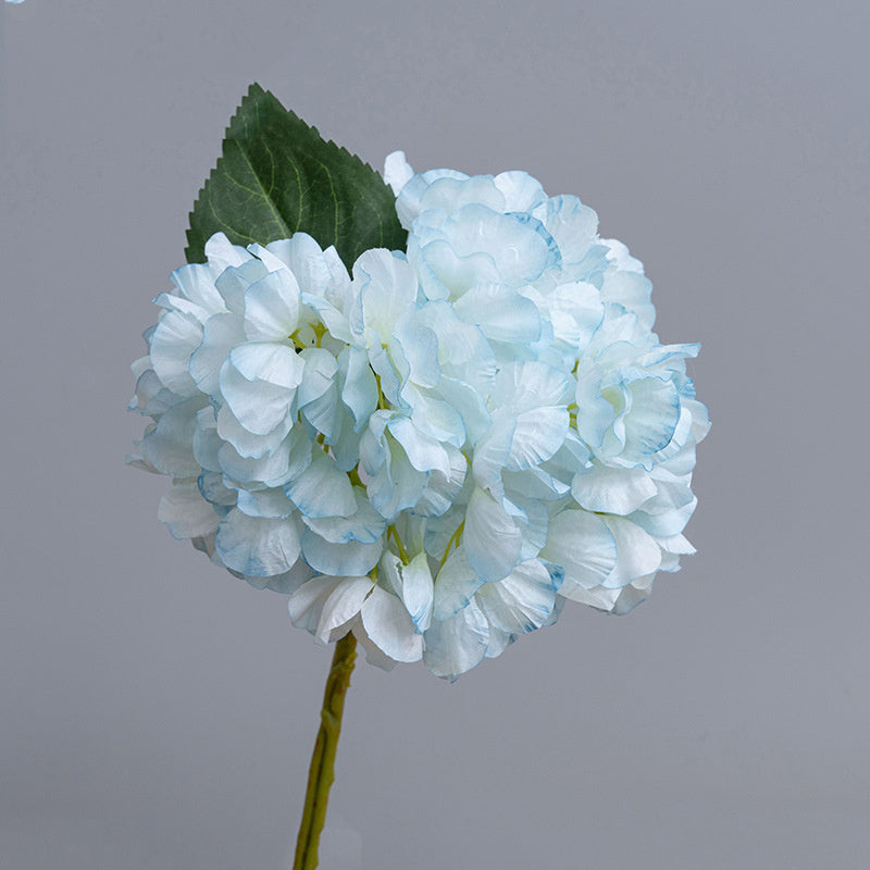 Hortensias Artificiels Vintage 35 cm, Lot de Fleurs d'Automne-Hiver Effet Séché, pour Décoration d'Intérieur, Cheminée, Bouquet, Ambiance Chaleureuse