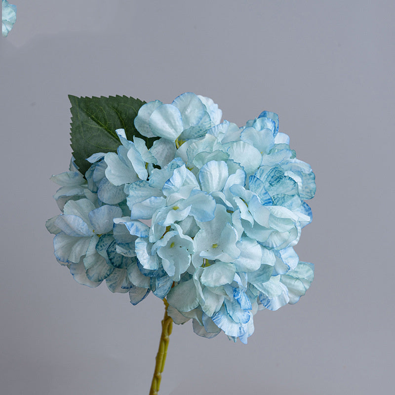 Hortensias Artificiels Vintage 35 cm, Lot de Fleurs d'Automne-Hiver Effet Séché, pour Décoration d'Intérieur, Cheminée, Bouquet, Ambiance Chaleureuse