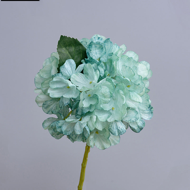 Hortensias Artificiels Vintage 35 cm, Lot de Fleurs d'Automne-Hiver Effet Séché, pour Décoration d'Intérieur, Cheminée, Bouquet, Ambiance Chaleureuse
