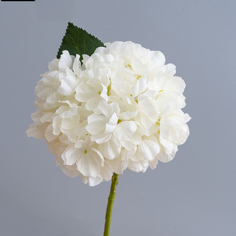 Hortensias Artificiels Vintage 35 cm, Lot de Fleurs d'Automne-Hiver Effet Séché, pour Décoration d'Intérieur, Cheminée, Bouquet, Ambiance Chaleureuse