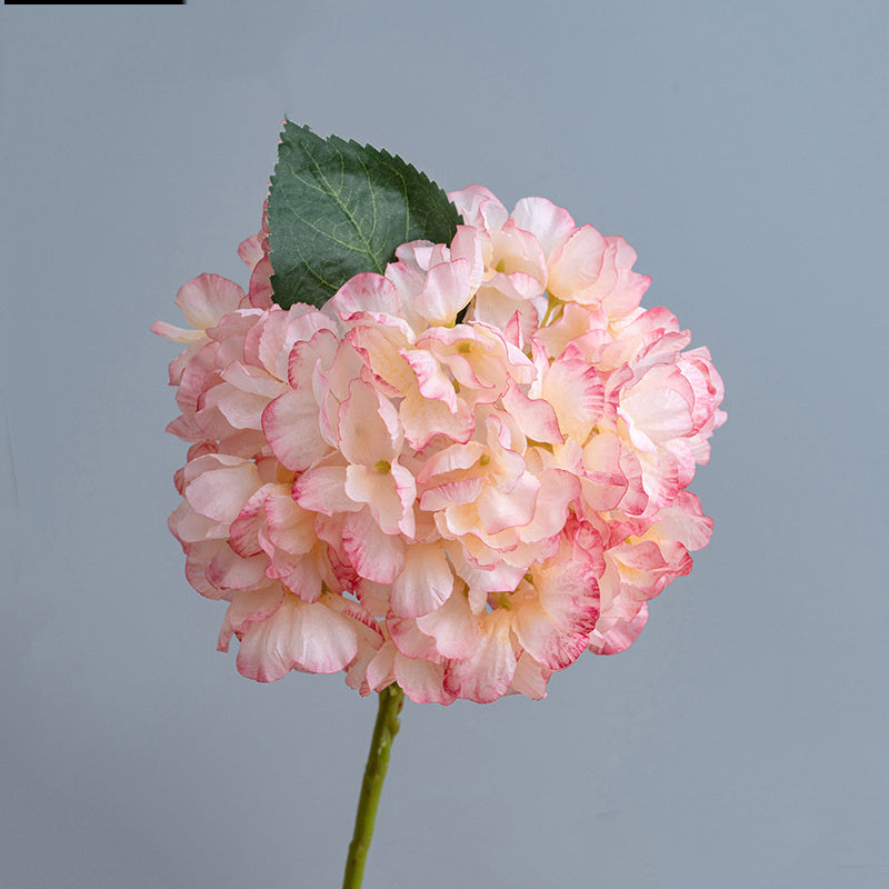 Hortensias Artificiels Vintage 35 cm, Lot de Fleurs d'Automne-Hiver Effet Séché, pour Décoration d'Intérieur, Cheminée, Bouquet, Ambiance Chaleureuse