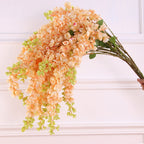 4 Branches de Glycine Artificielle Longue 109 cm – Fleurs Suspendues Haut de Gamme – Ambiance Bohème Chic pour Mariage et Réception – Prix Grossiste