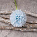 Tige de Chrysanthème Artificiel 30 cm, Fleur d'Automne en Soie Aspect Naturel pour Bouquet, Déco Rétro, Mariage, Toussaint, Vente en Gros