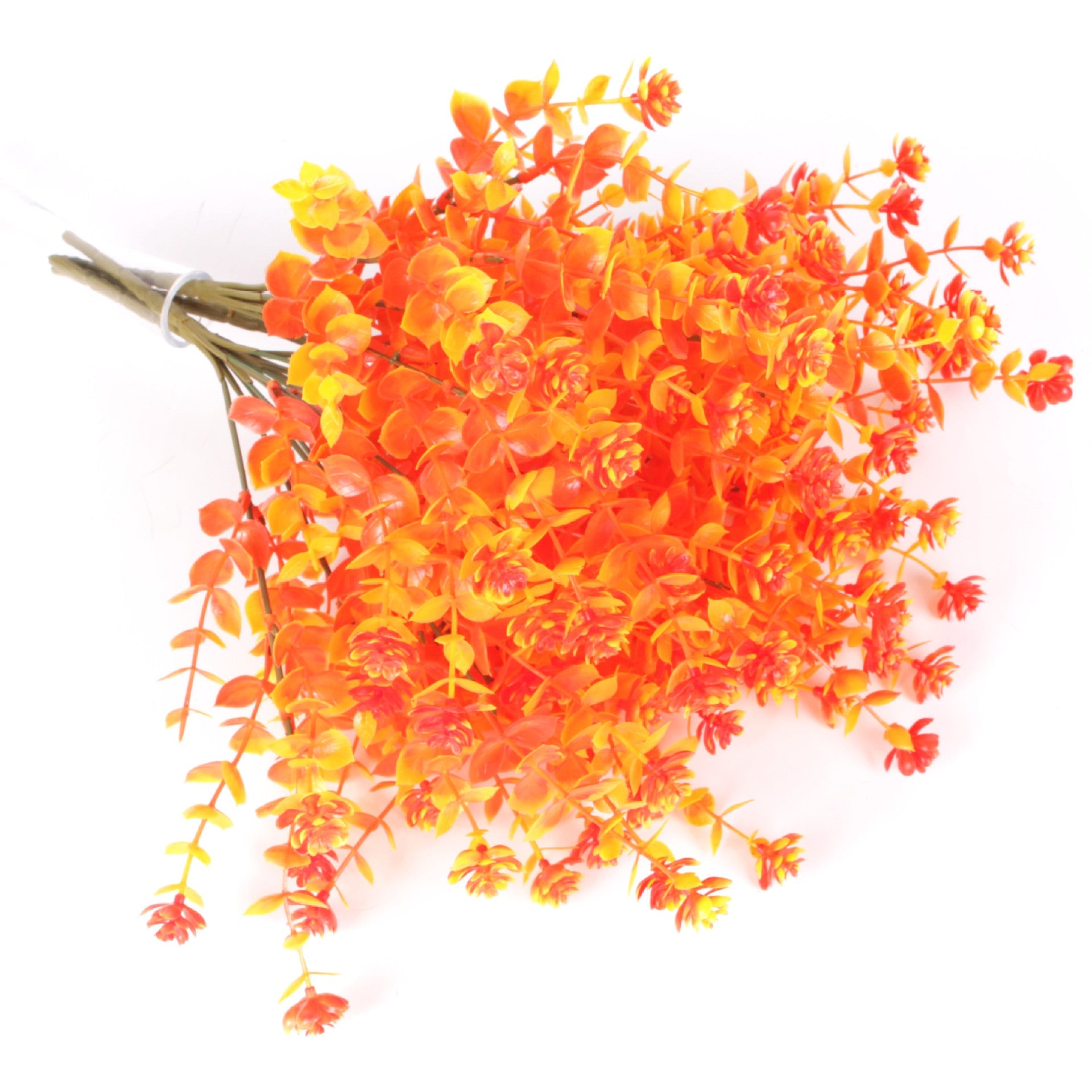 Buis Artificiel en Lot (1, 8 ou 20), 34cm, Buisson Touffu Résistant UV pour Extérieur, Faux Feuillage Réaliste, Idéal Jardin, Balcon, Jardinière