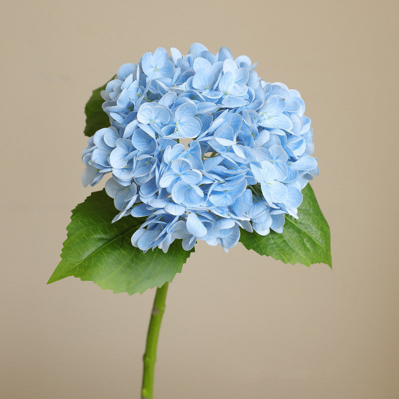 51 cm Hortensias artificiels à toucher réaliste avec tiges – Pour décoration intérieure, bouquets de mariage, centres de table et vases
