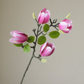 Bourgeons de magnolia artificiels 67 cm au toucher réaliste – Tige décorative