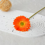 30 cm Gérbera artificielle - Fleur artificielle à texture PU tactile