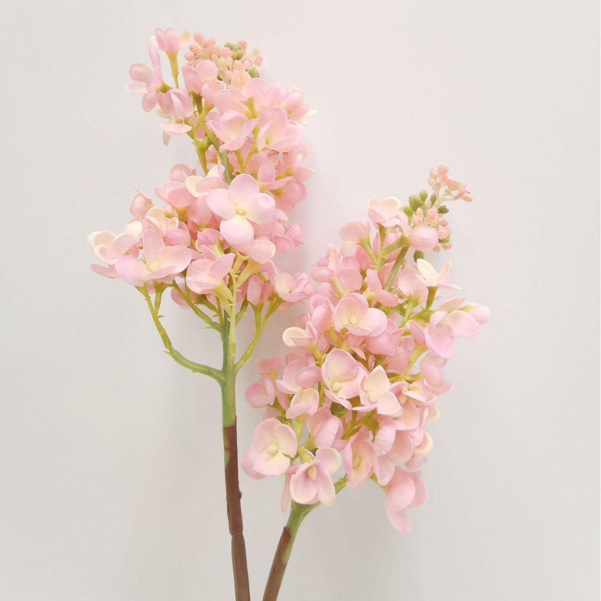 Branche Artificielle Lilas 64cm Tige de Fleur Fausse Real Touch Violet - Pour Composition Florale, Bouquet Mariage ou Décoration Maison