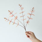 33 cm Eucalyptus d'automne simulé plantes pour la décoration de mariage à domicile d'automne