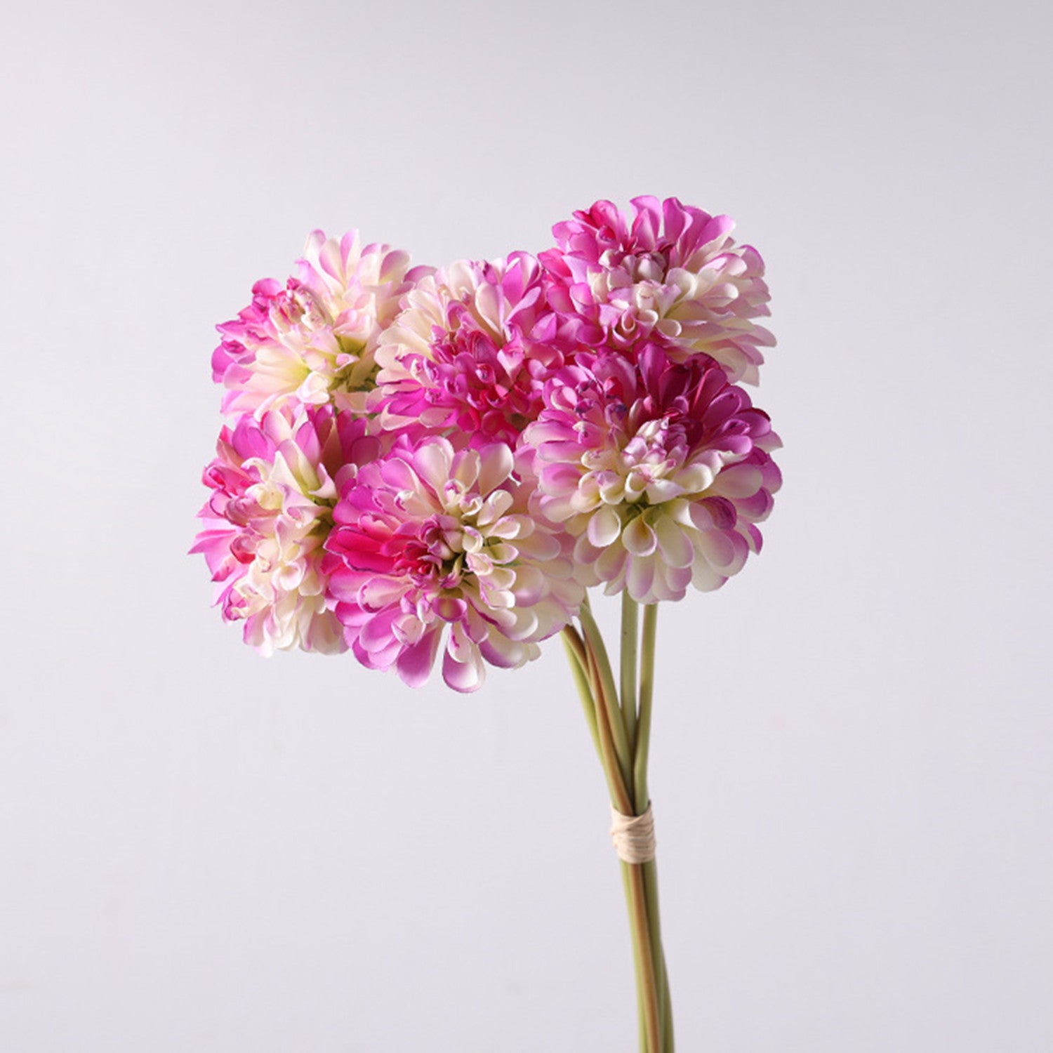 Bouquet de Chrysanthèmes Artificiels 40 cm, Fleurs en Soie de Qualité, Style Champêtre et Vintage, Décoration Maison, Mariage, Vente en Gros