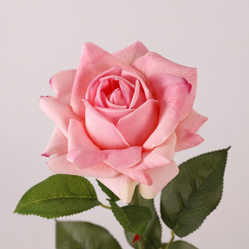 50 cm Gros vente de roses artificielles Touch Real hydratées