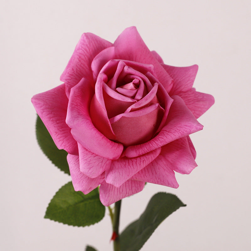50 cm Gros vente de roses artificielles Touch Real hydratées