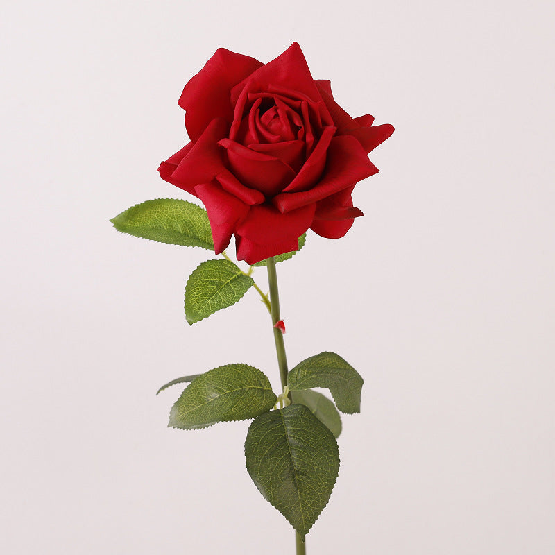 50 cm Gros vente de roses artificielles Touch Real hydratées