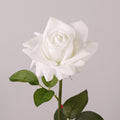 Roses artificielles 50 cm au toucher réaliste et aspect hydraté