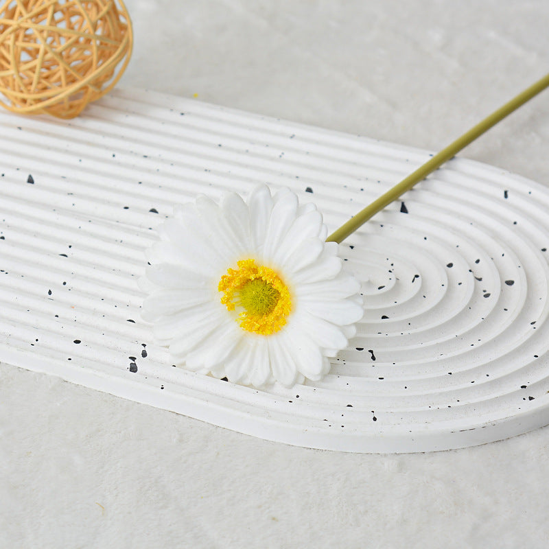 30 cm Gérbera artificielle - Fleur artificielle à texture PU tactile