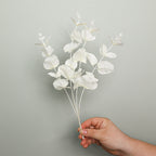33 cm Eucalyptus d'automne simulé plantes pour la décoration de mariage à domicile d'automne
