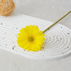 30 cm Gérbera artificielle - Fleur artificielle à texture PU tactile