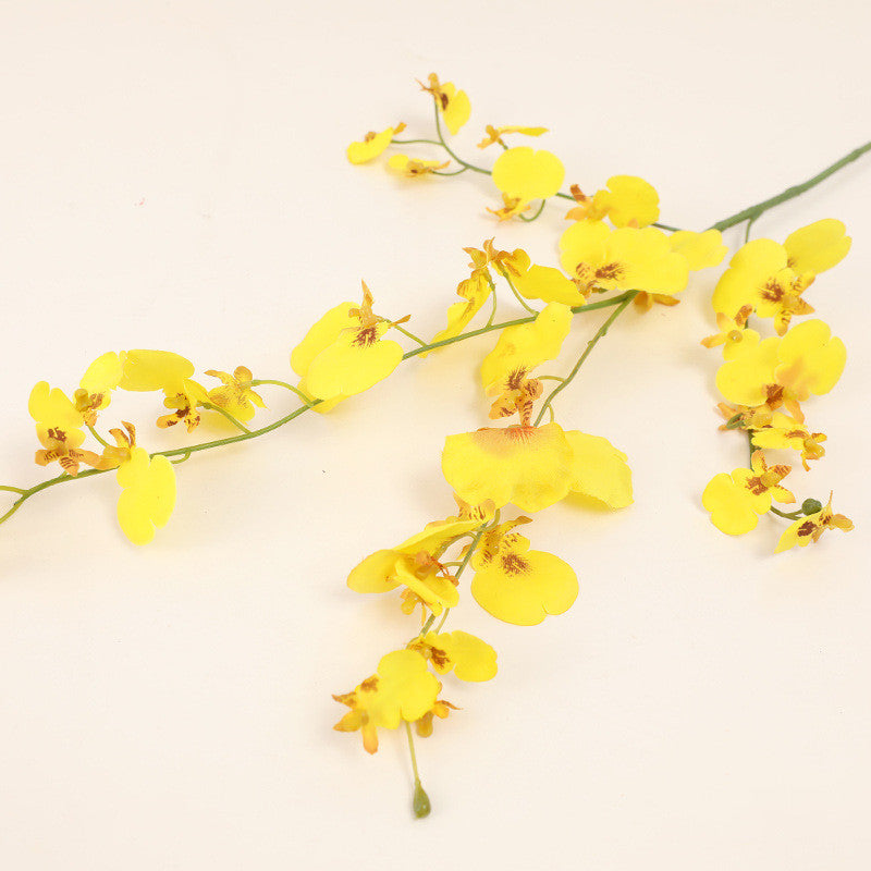 92cm Orchidées artificielles - Orchidées dansantes en soie à longues tiges